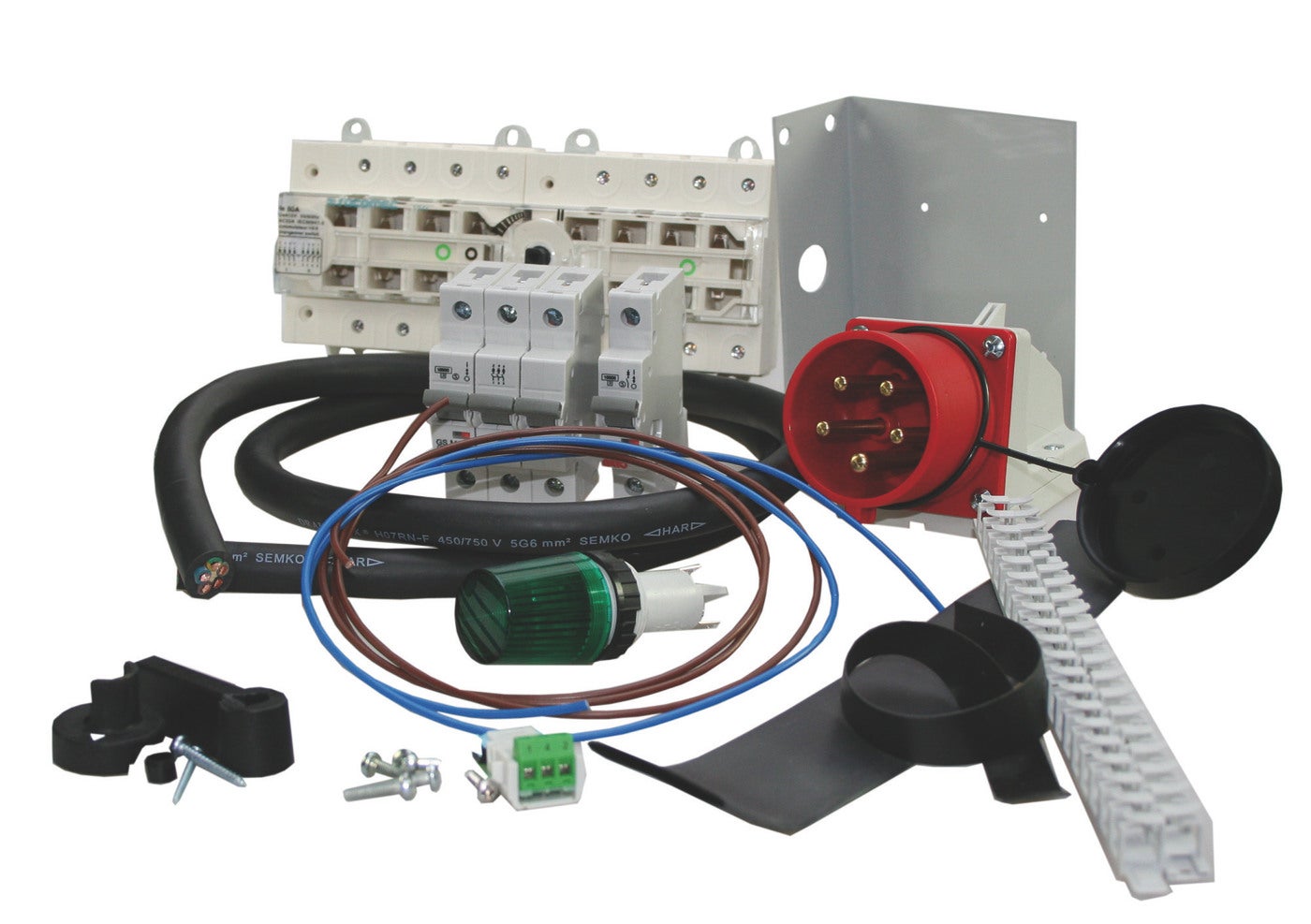 Mountingkit and mountingparts
