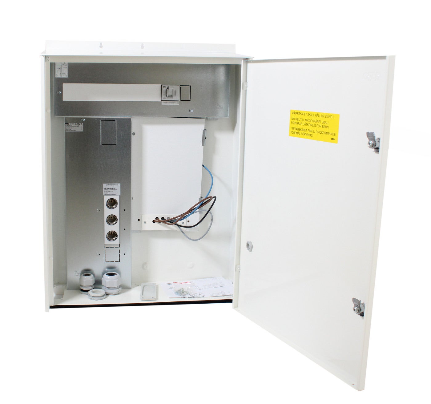 METER CABINET OUTS 25A 1PL WHITE - 2