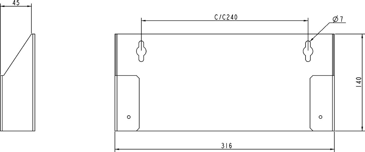 WALL SPACER G-BOX - 2