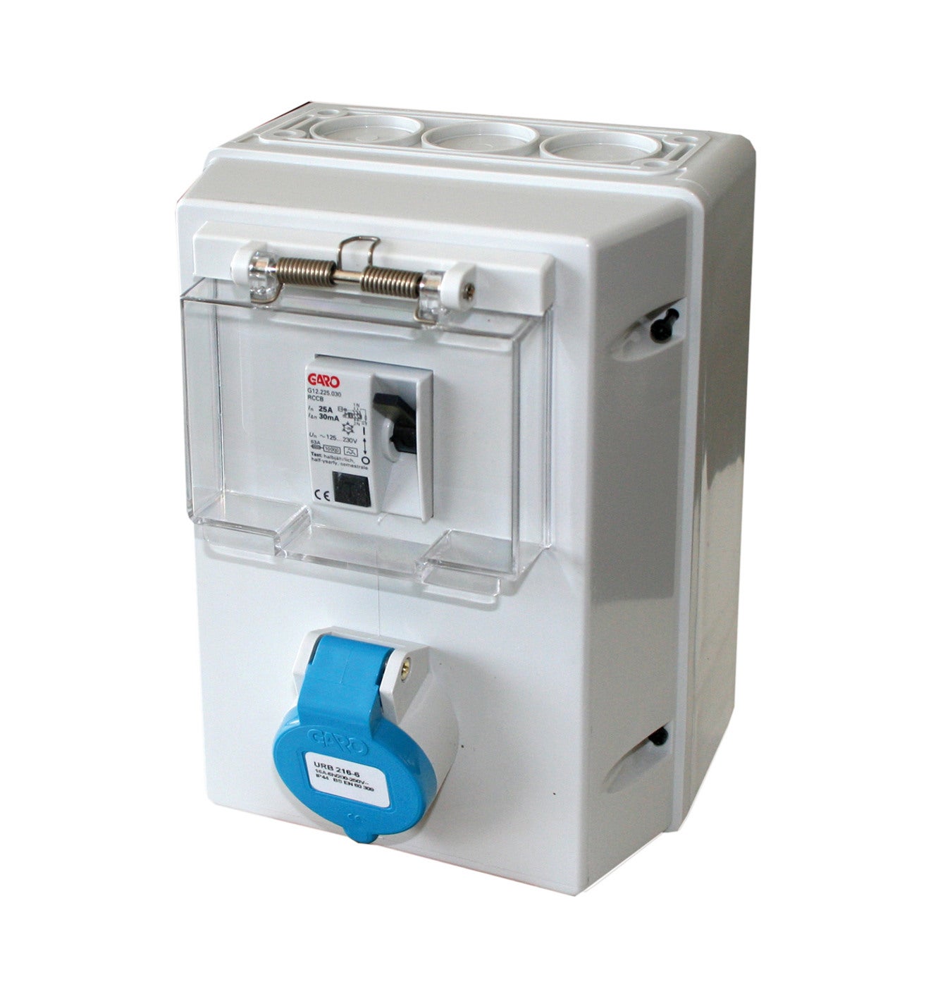 Outlet box without Schuko 16A IP44