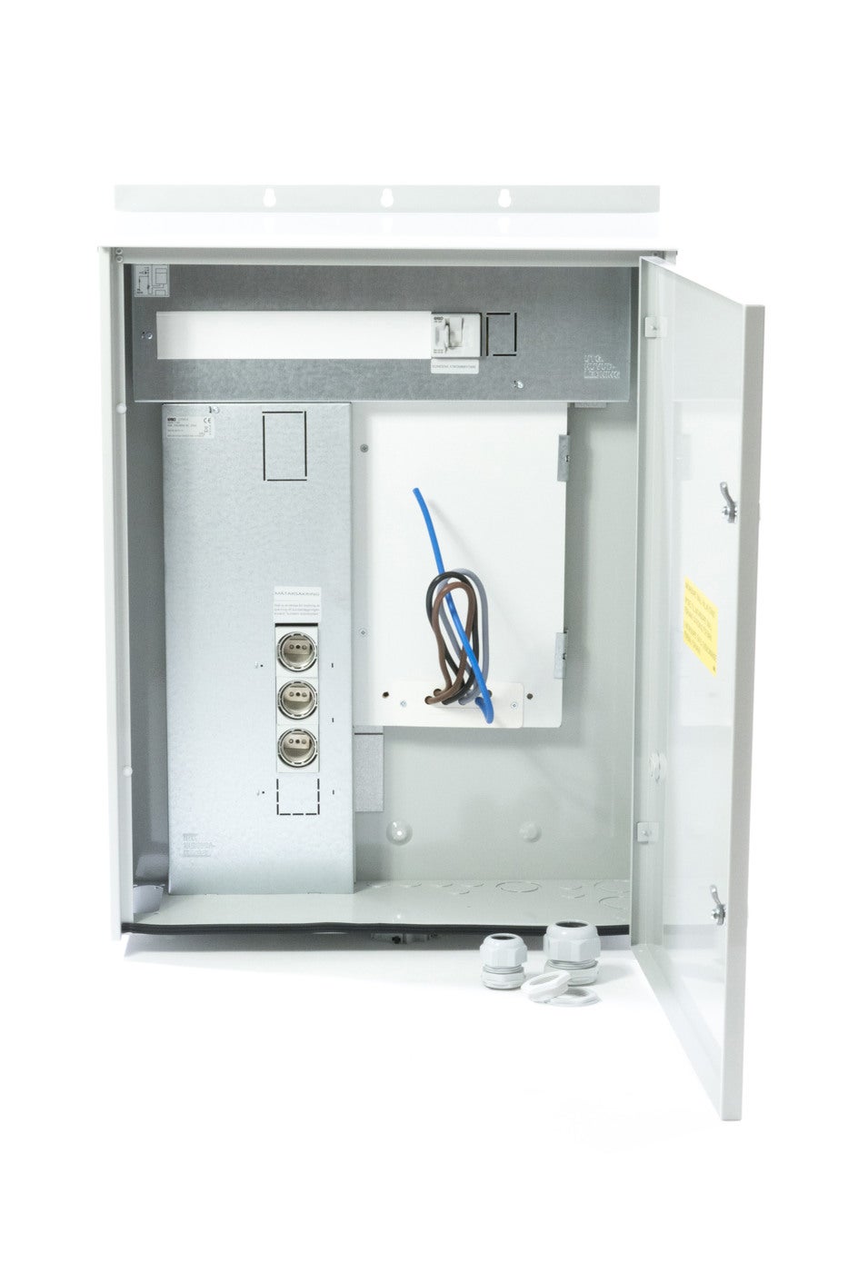 Meter cabinet surface mounted