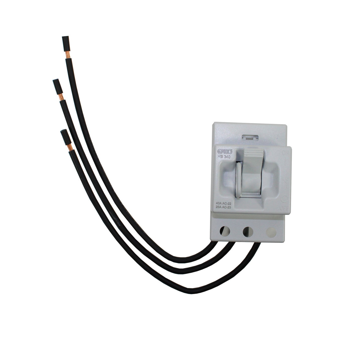 Main switches 3-poles incl cable