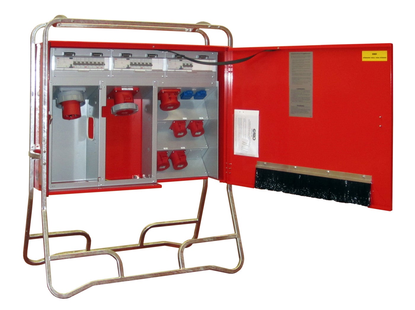 Final distribution assemblies 125A schuko/CEE