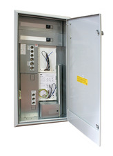 Meter cabinets with main inlet