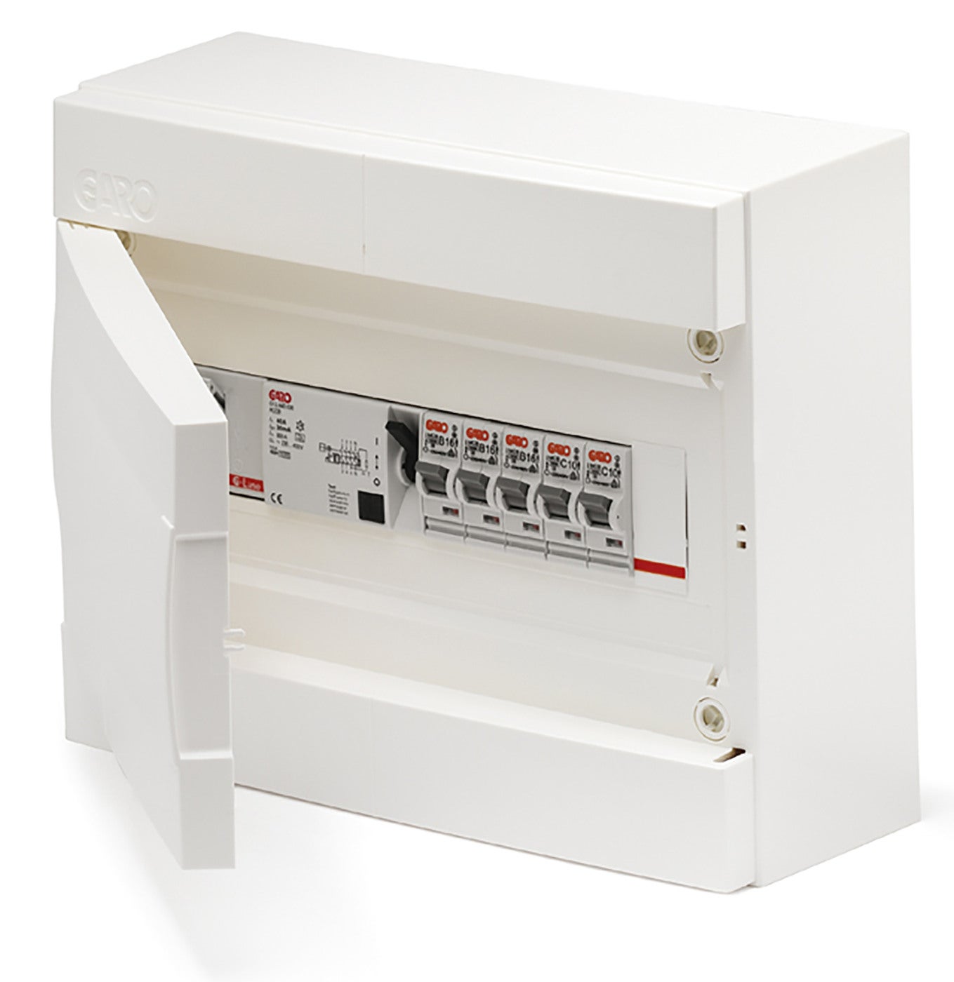 Plastic cabinets IP31 equipped