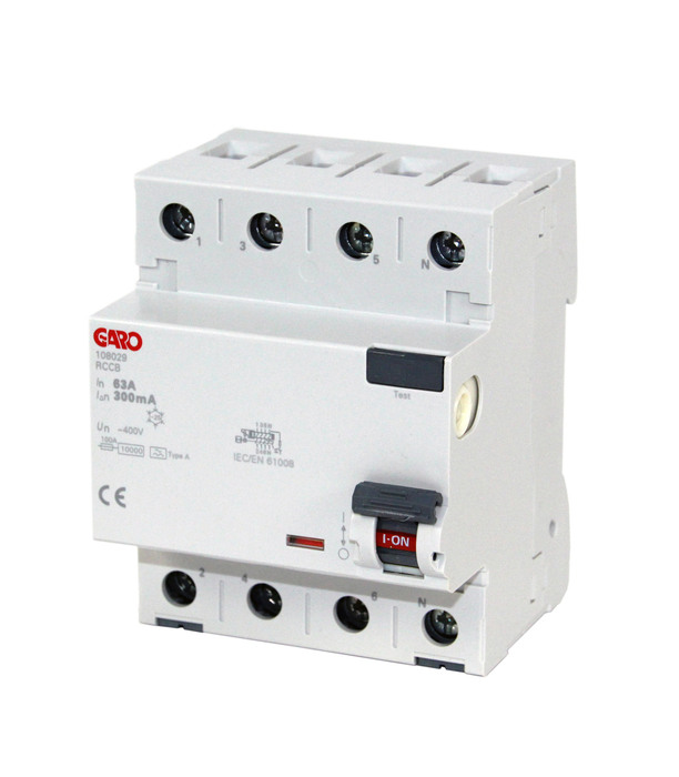 JORDFELSBRYTARE 4P63A10kA300mA - 2
