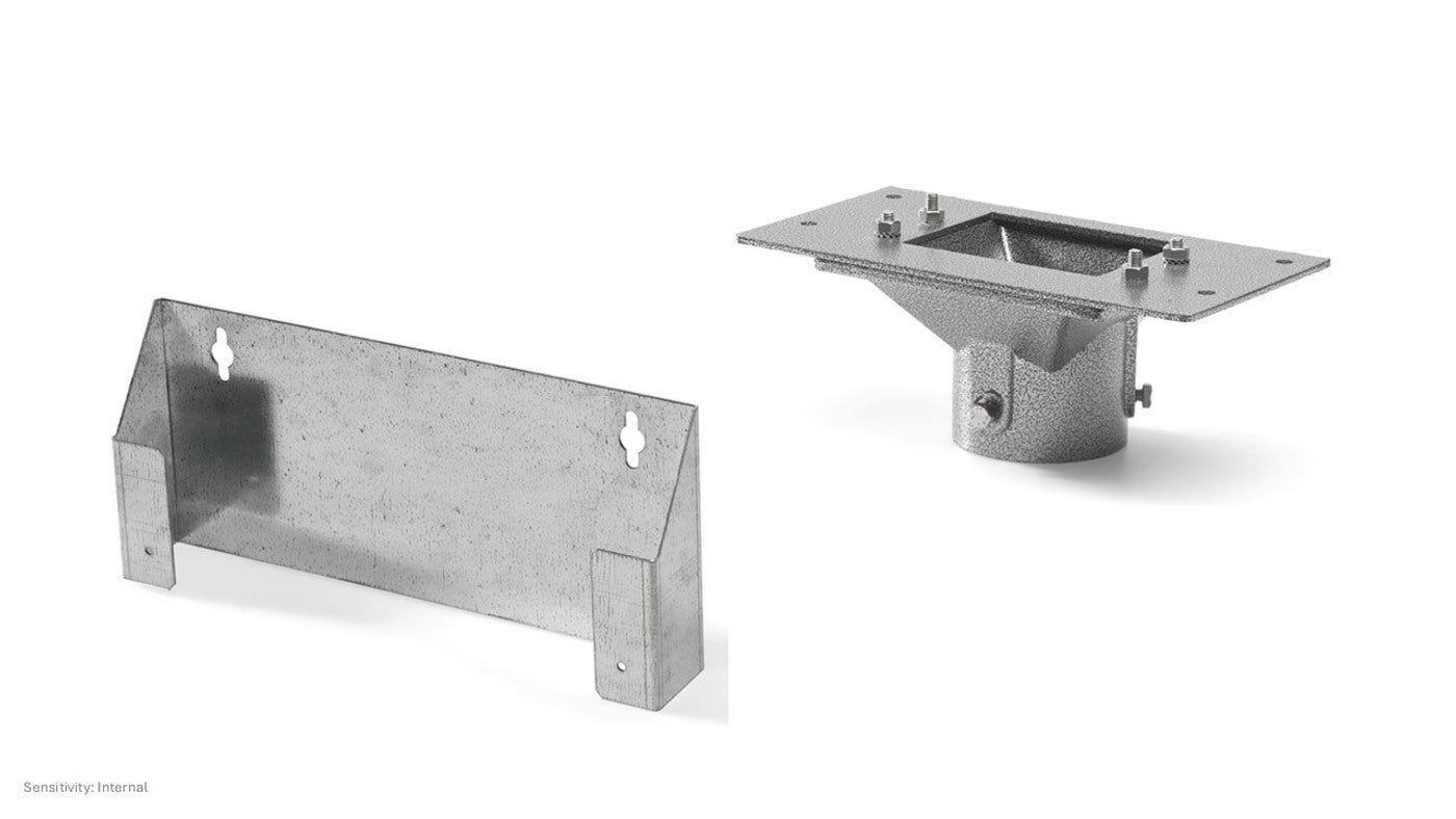 Base and poles