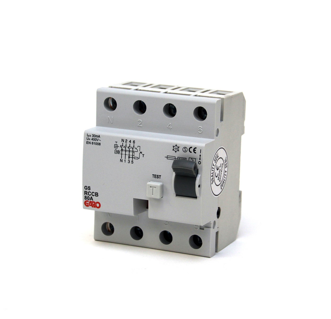 RCCB GS 80A 30mA 4P