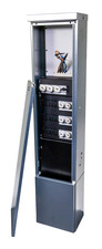 Distribution cabinet meter 2 groups