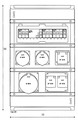 OUTLET BOX G-BOX 11103-JFB - 2