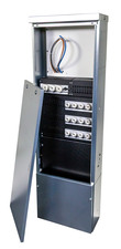 Distribution cabinet meter 4 groups