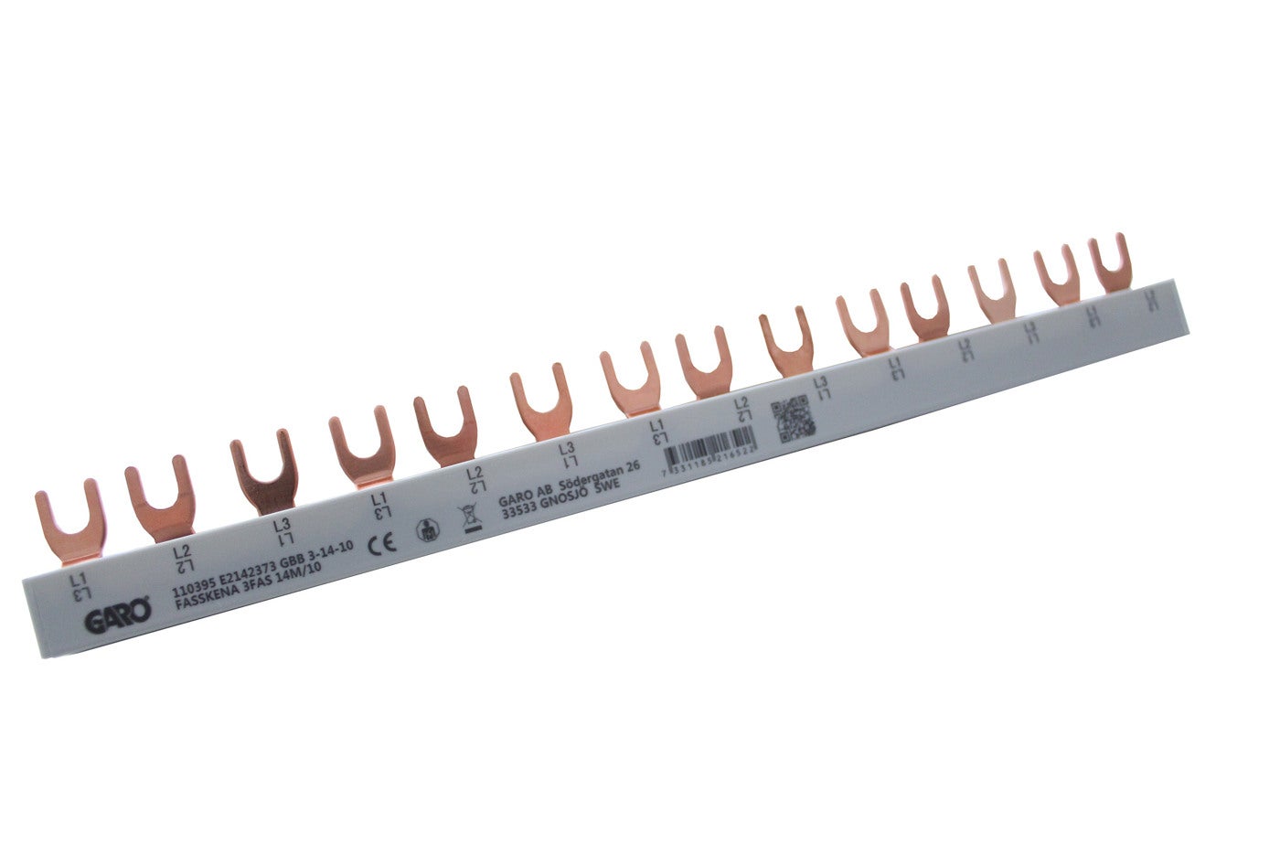 BUSBAR PHASE 3PH 14M 10MM2
