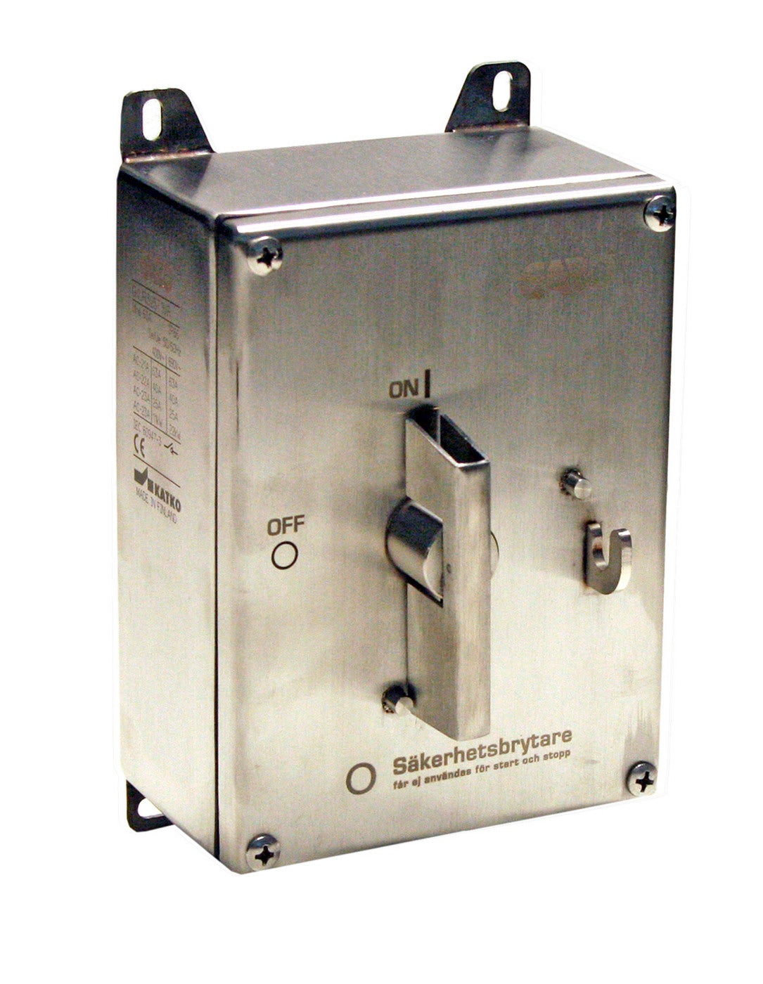 Safety switch Stainless 3-poles