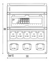 OUTLET BOX G-BOX 00008-JFB - 2