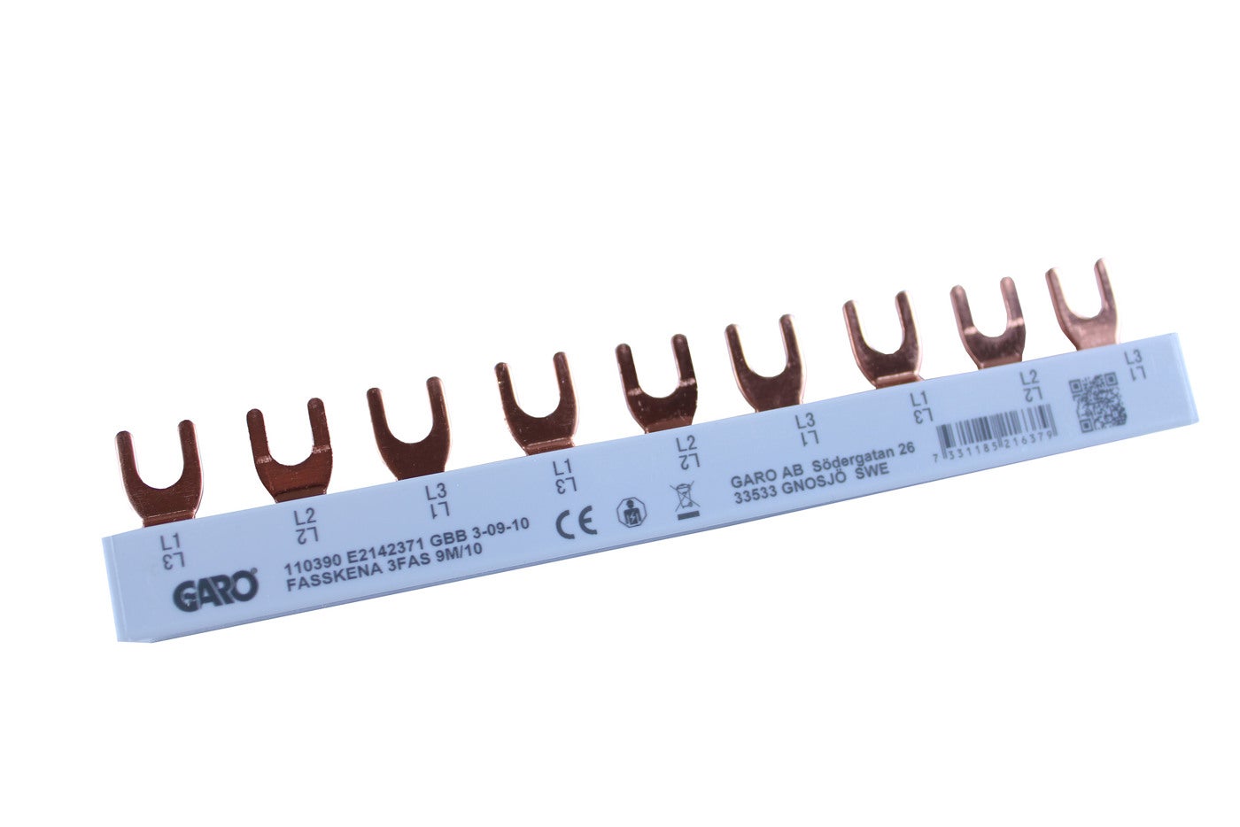 BUSBAR PHASE 3PH 9M 10MM2