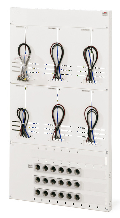 METERBOARD 25A 3PH 2R 6PL