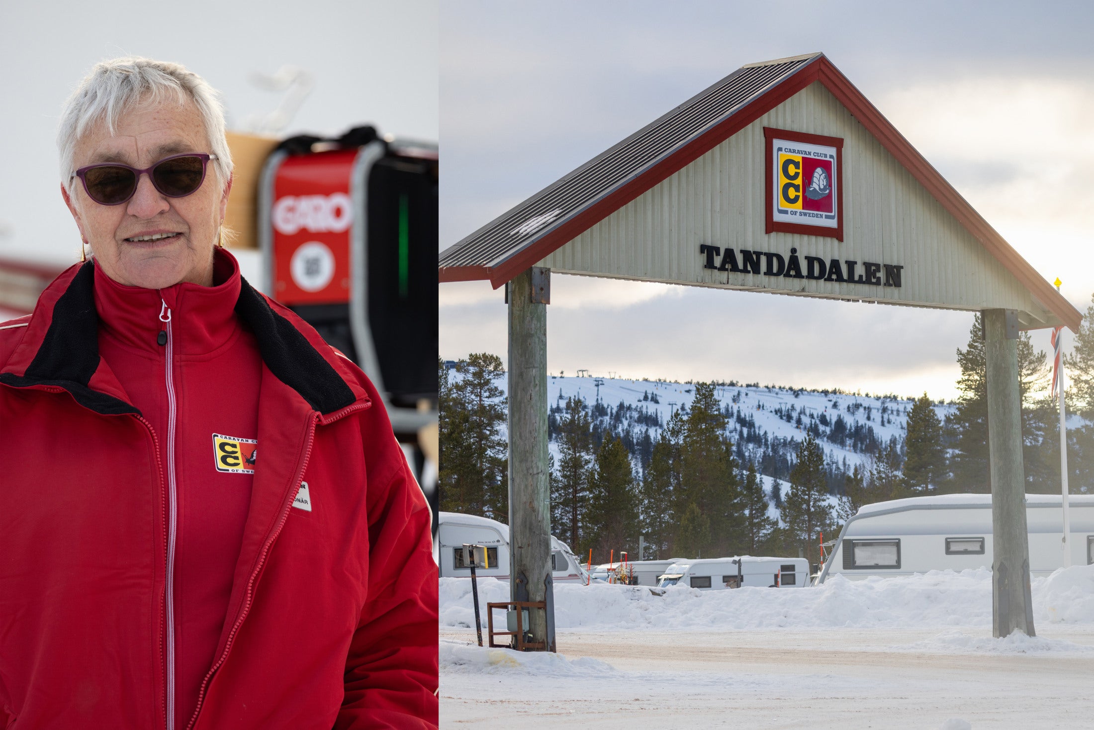 Flexibel elbilsladdning året runt hos Caravan Club of Sweden