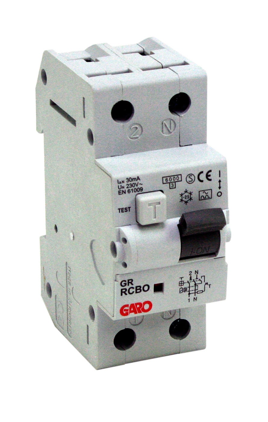RCBO B 2P 13A 6kA 30mA 2M GR