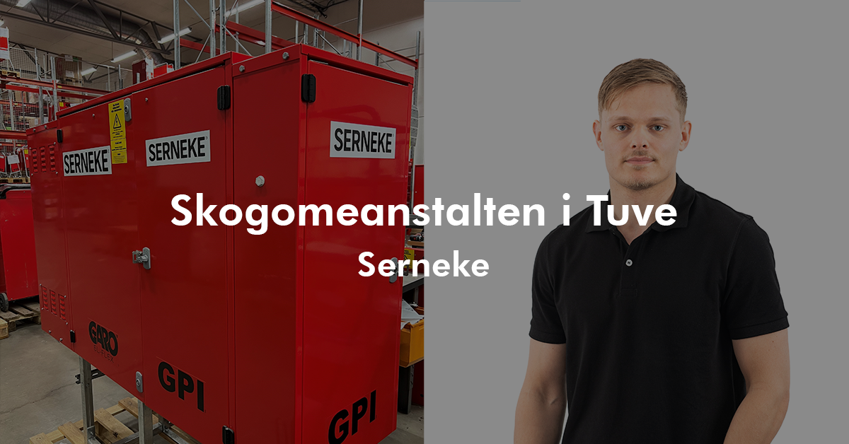 GARO stolt leverantör till SERNEKE