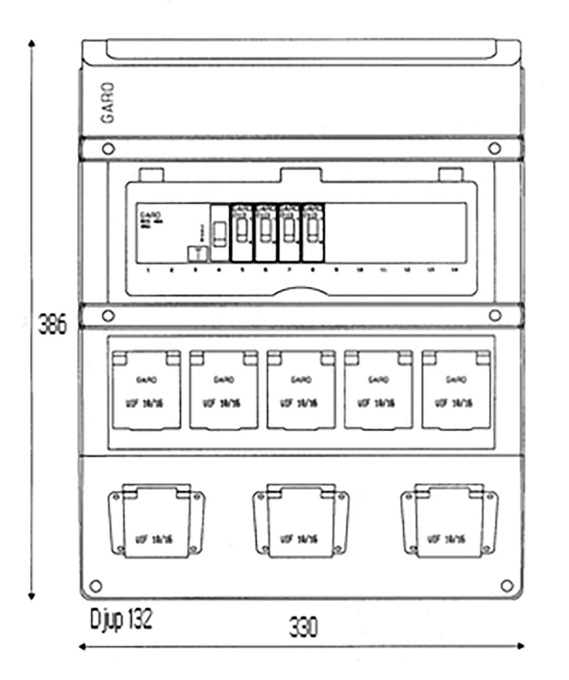 OUTLETBOX 00008-RCCB GBOX - 2