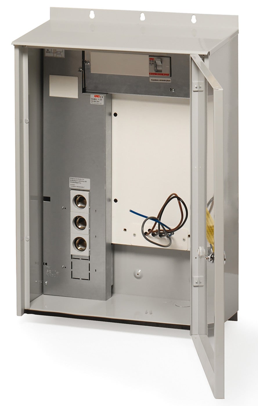METERCABINET SURF 25A 1PL L