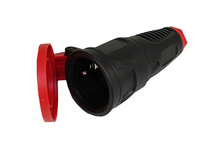 CONNECTOR 16A 3P R W LID IP54